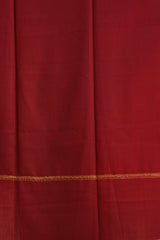 Maroon colour shawl - CraftKashmir