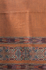Rust colour shawl - CraftKashmir