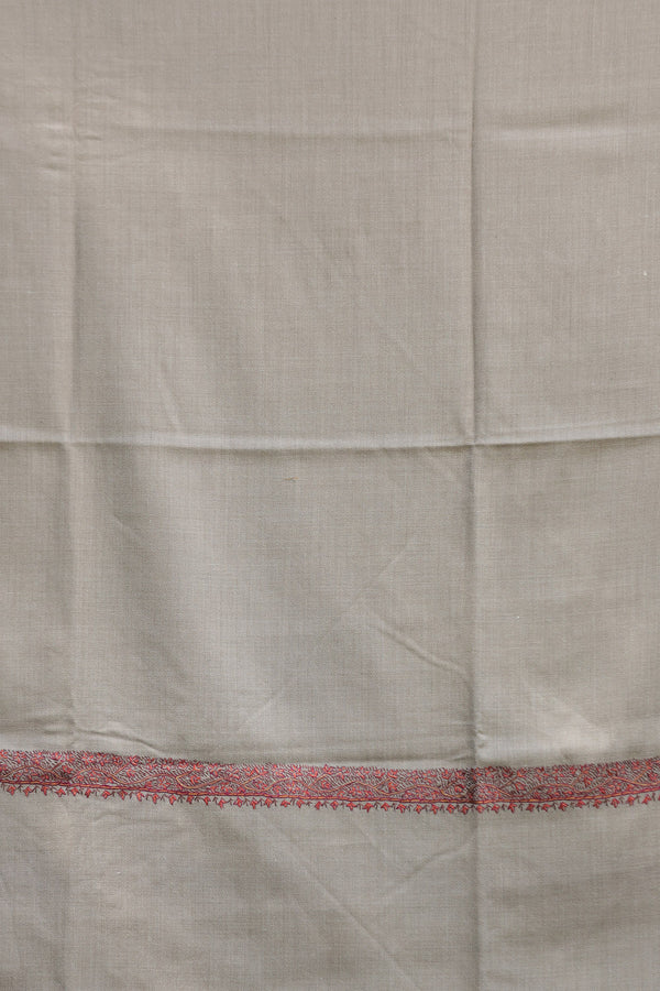 Beige colour shawl - CraftKashmir