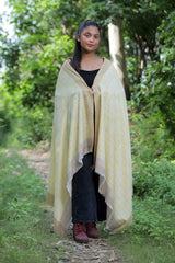 Yellow colour shawl - CraftKashmir