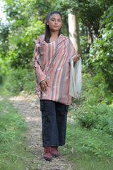 Off White colour shawl - CraftKashmir