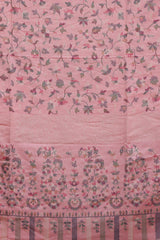 Pink colour shawl - CraftKashmir