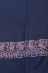 Black colour shawl - CraftKashmir