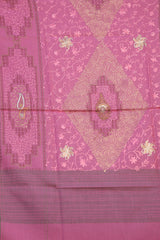 Pink colour shawl - CraftKashmir