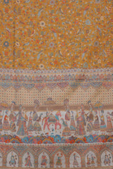 Mustard colour shawl - CraftKashmir