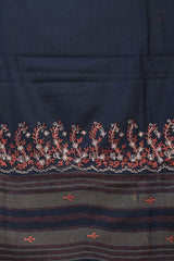 Black colour shawl - CraftKashmir