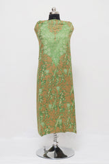 Green colour salwar kameez - CraftKashmir