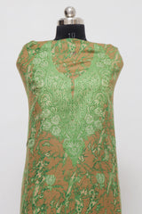 Green colour salwar kameez - CraftKashmir