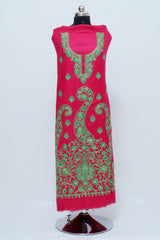 Pink colour salwar kameez - CraftKashmir