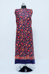 Blue colour salwar kameez - CraftKashmir