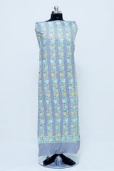 Grey colour salwar kameez - CraftKashmir