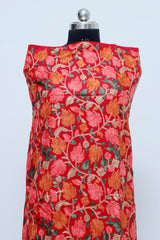 Maroon colour salwar kameez - CraftKashmir