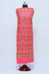Pink colour salwar kameez - CraftKashmir