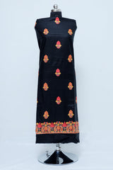 Black colour salwar kameez - CraftKashmir