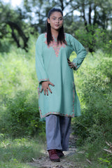 Green colour kurti