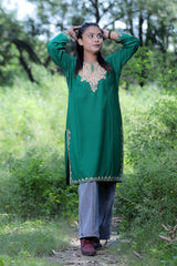 Green colour kurti
