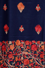 Blue colour salwar kameez
