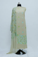 Green colour salwar kameez