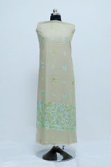 Green colour salwar kameez