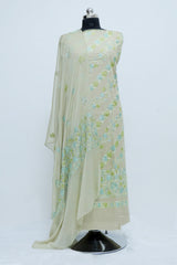 Green colour salwar kameez