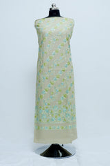 Green colour salwar kameez