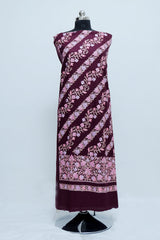 Wine colour salwar kameez