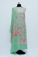 Green colour salwar kameez