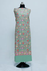 Green colour salwar kameez