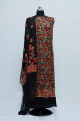 Black colour salwar kameez
