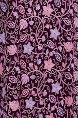 Wine colour salwar kameez