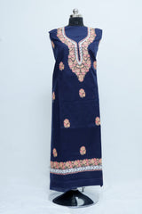 Blue colour salwar kameez