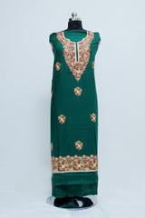 Green colour salwar kameez