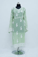 Green colour kurti