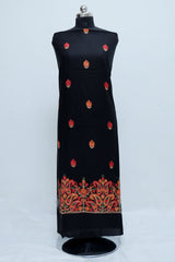 Black colour salwar kameez