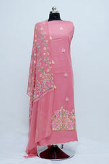 Pink colour salwar kameez