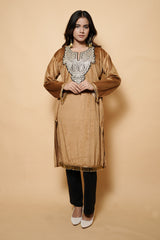 Golden Colour Kashmiri Pheran CraftKashmir