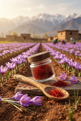 Pure Kashmiri Mongra Saffron (Kesar) – Grade A1 Export Quality 5grms CraftKashmir