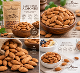 California Almonds (Badam) – Whole – 500 g CraftKashmir