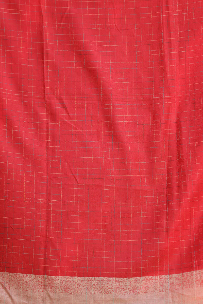 Red colour shawl