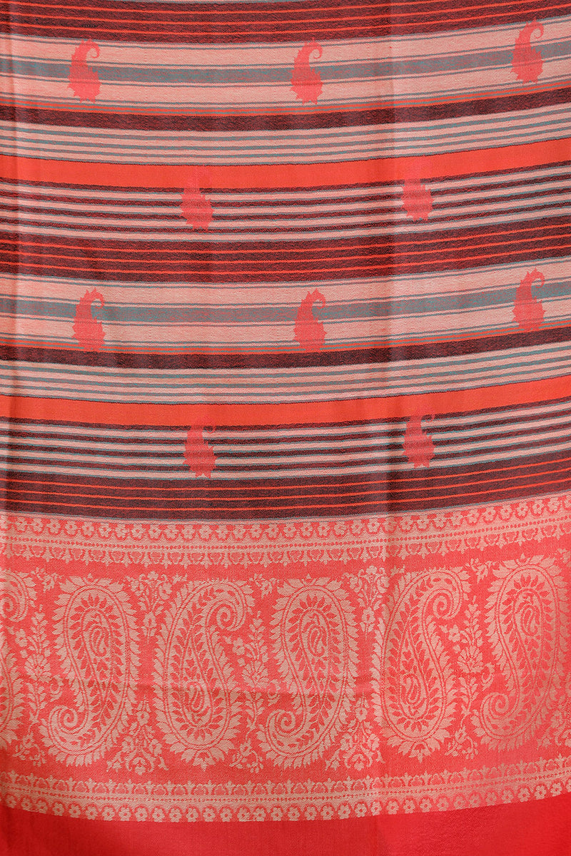 Orange colour shawl