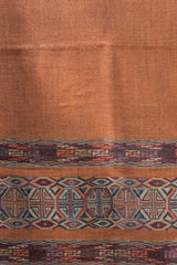 Rust colour shawl