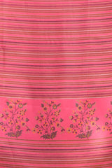 Pink colour shawl - CraftKashmir