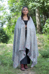 Grey colour shawl