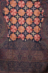 Black colour shawl - CraftKashmir