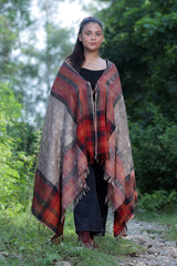 Beige colour shawl