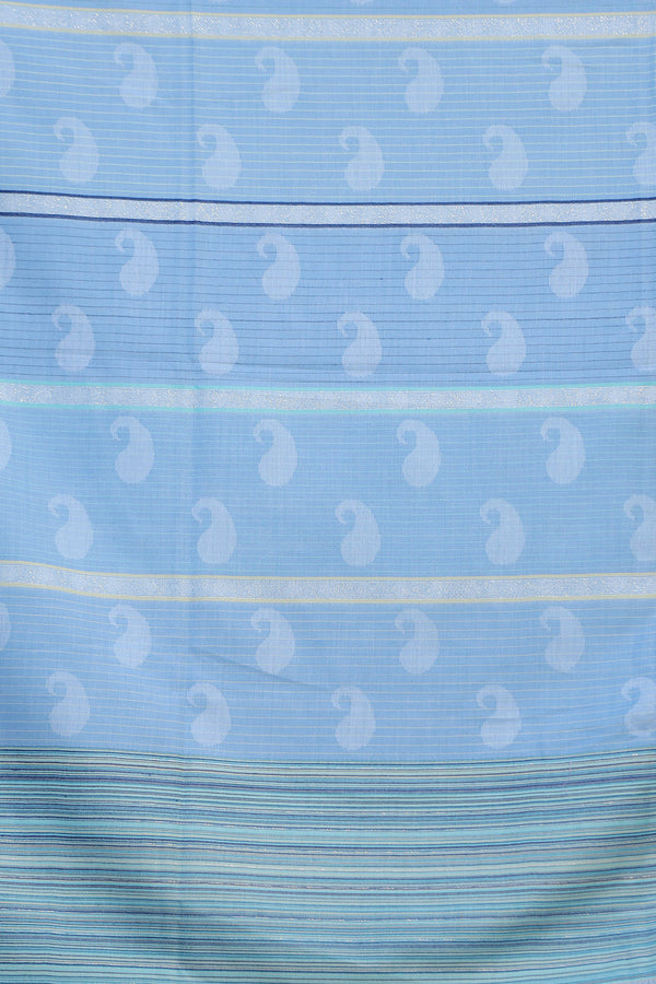 Blue colour shawl - CraftKashmir