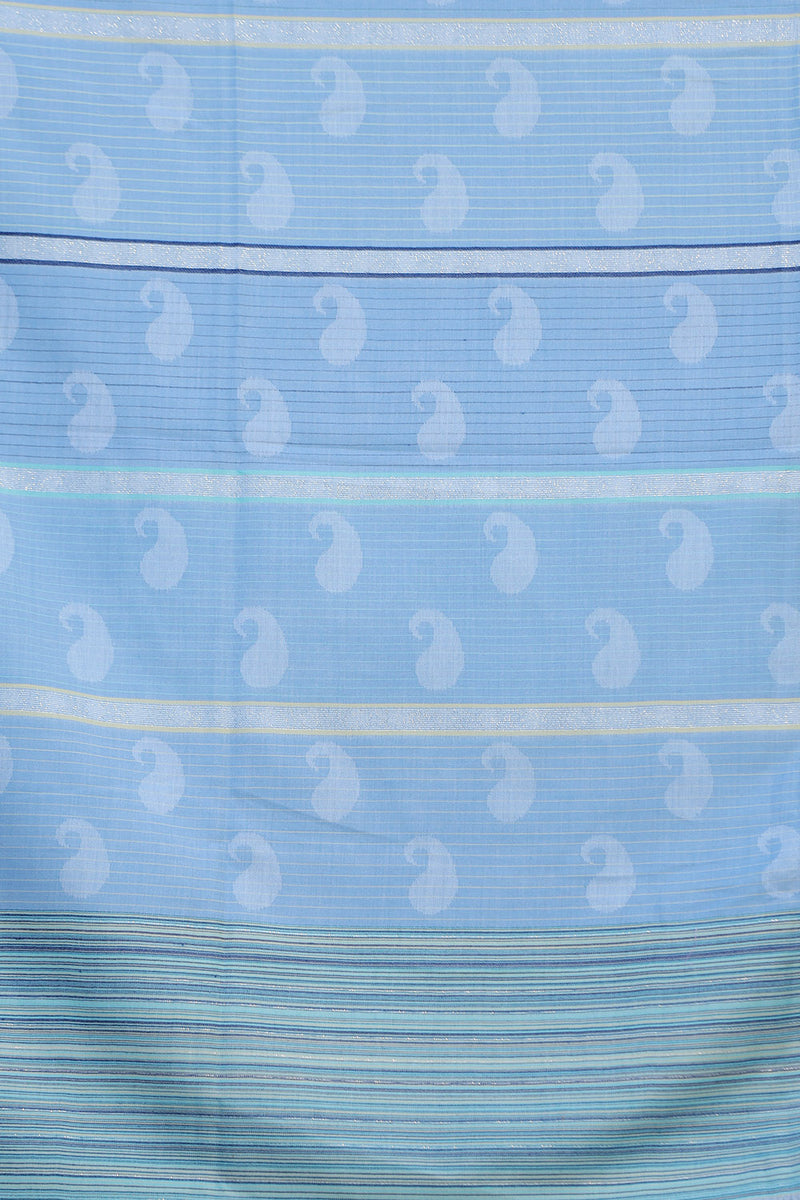 Blue colour shawl - CraftKashmir