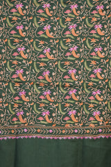 Green colour shawl