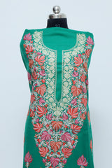 Green colour salwar kameez