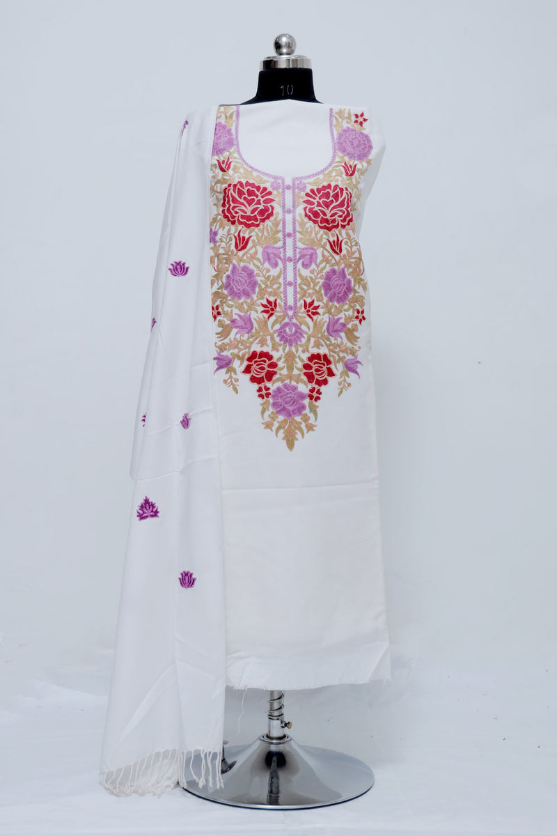 White colour salwar kameez